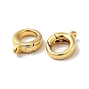 Brass Spring Gate Rings KK-J301-08G-3