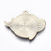 Eco-Friendly Alloy Enamel Pendants X-ENAM-Q437-033-NR-3