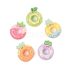 Opaque Resin Fruit Cabochons CRES-M037-20-1