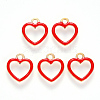 Alloy Enamel Charms ENAM-S121-042-2