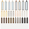 DIY Blank Rectangle Alloy Pendants Making Kits DIY-AN0001-11-1