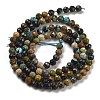 Natural Chrysocolla Beads Strands G-G140-A05-01-3