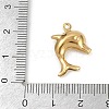 Ocean 304 Stainless Steel Pendants STAS-P390-01E-G-3