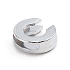 Alloy Slide Charms ALRI-WH0005-09C-P-2