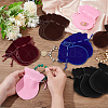  40pcs 4 colors Gourd Velvet Bags TP-NB0001-65-3