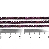 Natural Ruby Beads Strands G-C181-B06-01-5