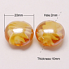 Handmade Lampwork Beads LAMP-S010-20mm-M-2