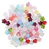 Baking Paint Transparent Glass Beads GLAA-T025-81C-3