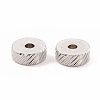 Non-Tarnish 201 Stainless Steel Spacer Beads STAS-A057-26C-P-2