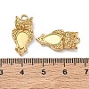 304 Stainless Steel Pendant Cabochon Settings SA-CBAE5AC-12G-3