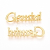 Golden Plated Alloy Cabochons PALLOY-WH0068-08J-1