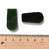 Dyed Natural Jade Pendants G-R001-01-3