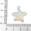 Ocean Theme Transparent Resin Pendants RESI-I351-03P-05-3