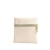 Square PU Leather Jewelry Gift Zipper Bags PW-WGB98FA-05-1