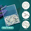  2 Strands Electroplate Transparent Glass Faceted Teardrop Beads Strand EGLA-TA0001-36B-14