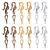 Tibetan Style Alloy Hook and Eye Clasps TIBE-CA0001-03-1