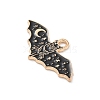 Alloy Enamel Pendants ENAM-A008-45KCG-B-2