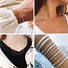 925 Sterling Silver Heart Link Chains STER-TA0001-35-8