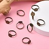 Brass Pad Ring Base Findings EC022-NFAB-5