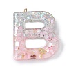 Resin Pendants RESI-B029-01P-B-1