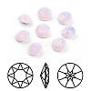 Pointed Back & Back Plated K9 Glass Rhinestone Cabochons X-RGLA-J012-10mm-395-1