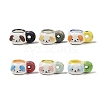 Handmade Porcelain Pendants PORC-Z003-07D-2