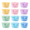 12Pcs 6 Colors Resin Basket Mini Model AJEW-TA0005-85-2