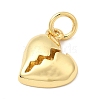 Brass Pendants KK-I364-01G-04-2