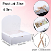 Folding Paper Gift Boxes with Ribbon CON-WH20001-11D-01-2