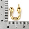 Rack Plating Brass Micro Pave Cubic Zirconia Pendants KK-A200-24G-U-3