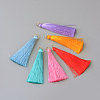 Nylon Thread Tassel Pendants Decoration X-FIND-Q065-3.5cm-A-1