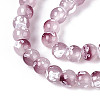 Baking Paint Glass Beads Strands DGLA-N015-4mm-05-3