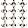 SUNNYCLUE 80Pcs Teapot Tibetan Style Zinc Alloy Charms FIND-SC0004-82-1