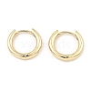 Brass Huggie Hoop Earrings EJEW-I289-26KCG-1