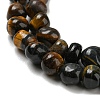 Natural Tiger Eye Bead Strands G-F465-61-4