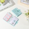 2Pcs PVC Mini Photocard Holder Book AJEW-SP0002-20A-02-3