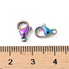 304 Stainless Steel Lobster Claw Clasps STAS-T065-10mm-34RC-3