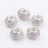 Grade A Rhinestone European Beads LS-CPDL-H001-7-1