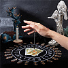 CRASPIRE Flannelette Square Altar Tarot Tablecloth AJEW-CP0005-05-3