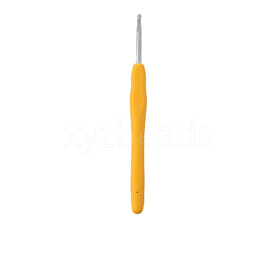 TPR Handle Aluminum Crochet Hook Needles TOOL-K016-05D-1