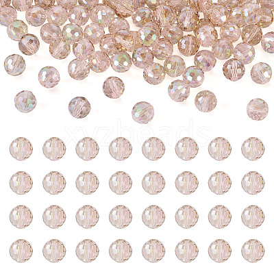 80Pcs AB Color Plated Glass Beads EGLA-TA0013-18-1
