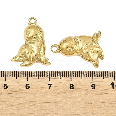304 Stainless Steel Pendants STAS-K309-03C-G-1