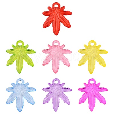 Transparent Acrylic Beads X-PL711Y-1