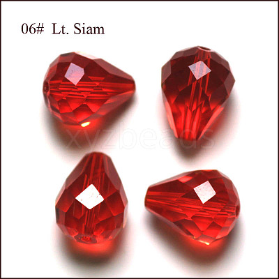 Imitation Austrian Crystal Beads SWAR-F062-12x10mm-06-1