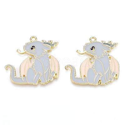 Alloy Enamel Pendants X-ENAM-A143-10KCG-04-1