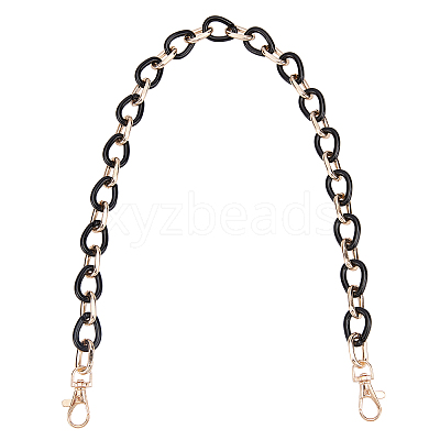 Teardrop Resin Bag Links Straps PURS-WH0001-05C-1