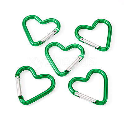 5Pcs Zinc Alloy Spring Gate Rings FIND-TA0009-73E-1