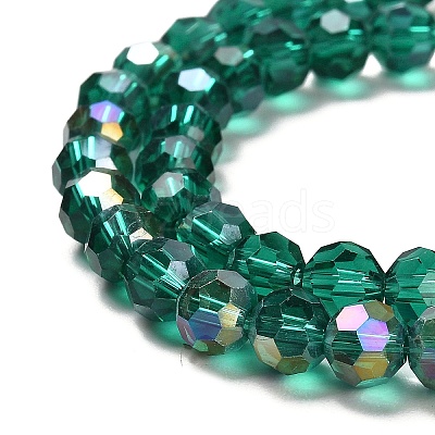 Transparent Glass Beads EGLA-A035-T6mm-B18-1