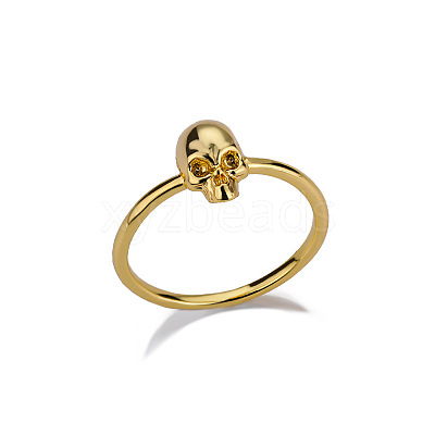 Skull Head Alloy Finger Rings FS-WG98A66-01-1