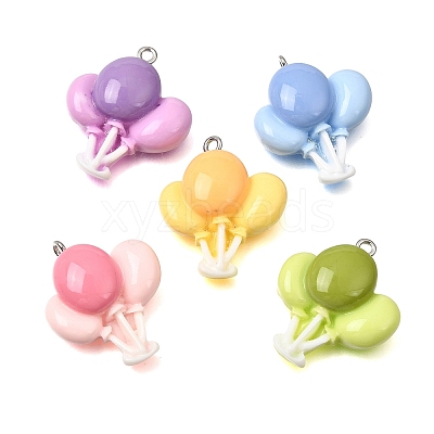 Opaque Resin Pendants RE-CBAA178-01P-1